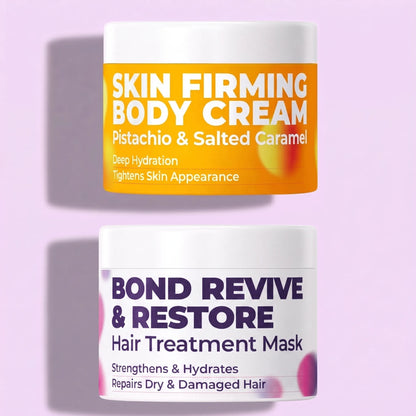 Bond Revive & Restore Hair Treatment Mask and Skin Firming Body Cream duo