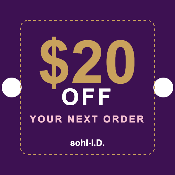 $20 off your next order — emailed after purchase