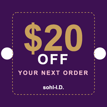 $20 off your next order — emailed after purchase