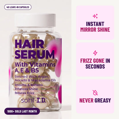 Hair Oil Serum Capsules