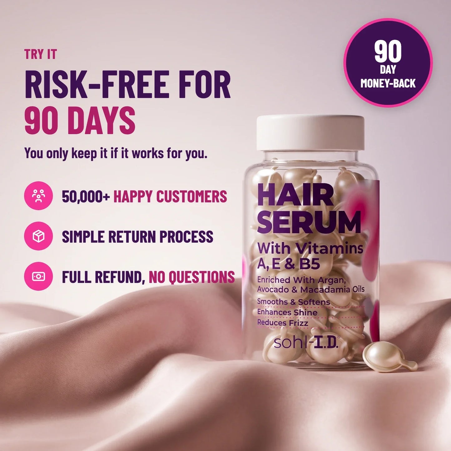90-day money-back guarantee
